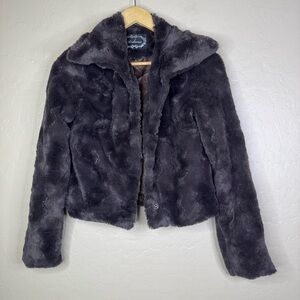 Ambience Brown Faux Fur Teddy Bear Jacket